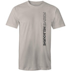 Forever Melbourne - Men's T-shirt Vertical Design Plus Sizes