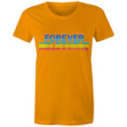Forever Melbourne - Women's Colourful Rainbow T-shirt