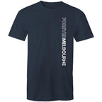 Forever Melbourne - Men's T-shirt Vertical Design Plus Sizes