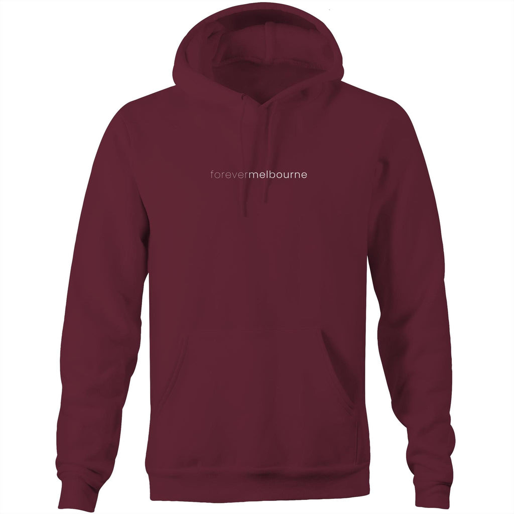 Forever Melbourne - Hoodie Horizontal Slogan Unisex Plus Sizes Oversized