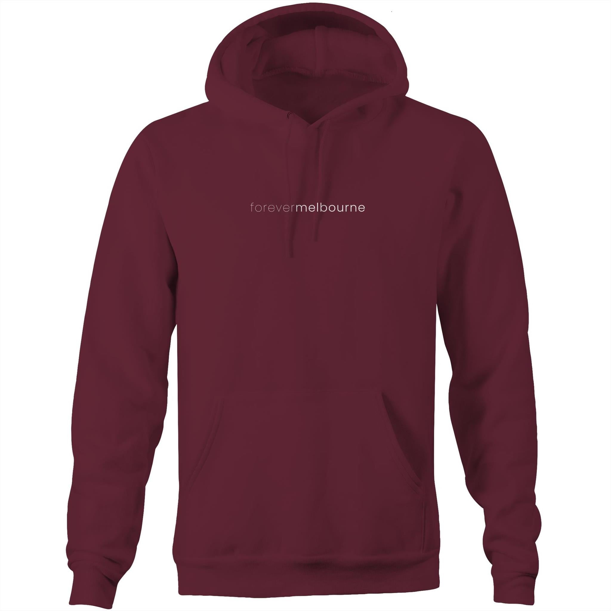 Forever Melbourne - Hoodie Horizontal Slogan Unisex Plus Sizes Oversized
