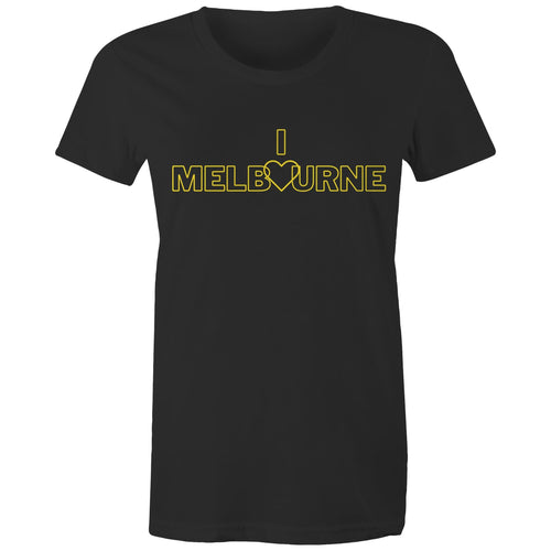 "I Love Melbourne" - Women's City Statement T-shirt