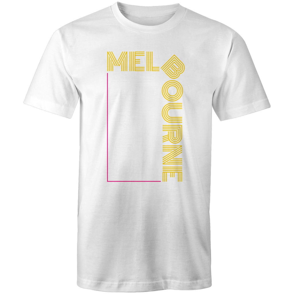 Pop Culture T-shirt Melbourne - Art Deco Heavyweight Tee Men's Oversize Plus Sizes
