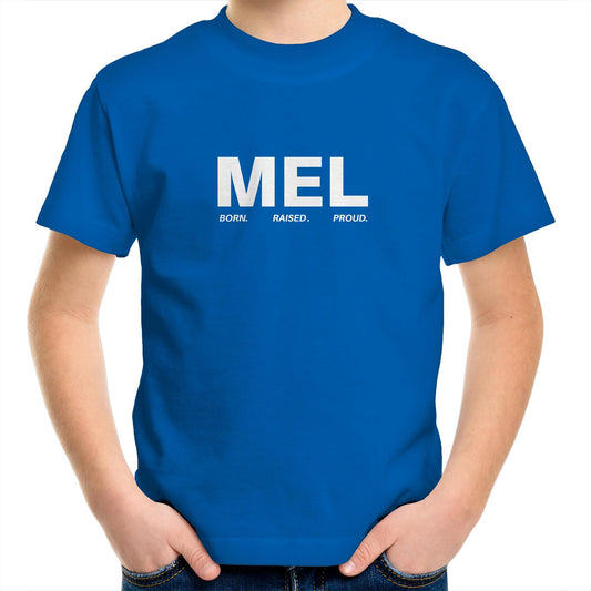 Kids Proud of Melbourne Born and Raised T-shirt Unisex-Keep Melbourne Marvellous Official Store