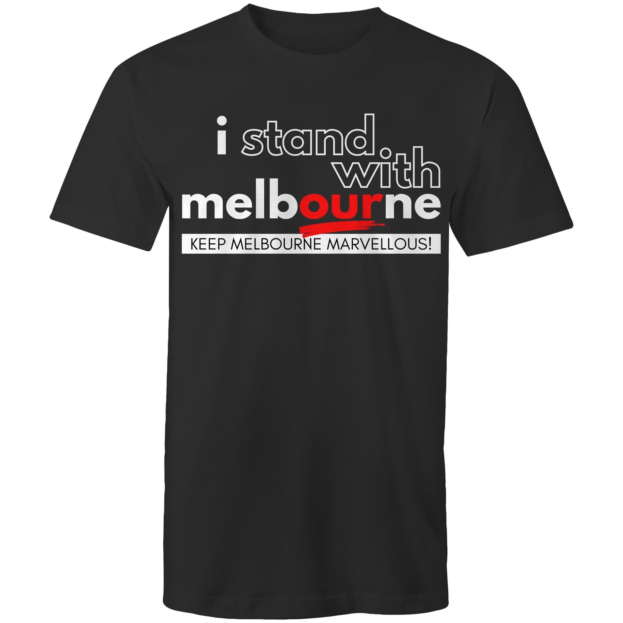 Men's Proud of Melbourne T-shirt Plus Sizes