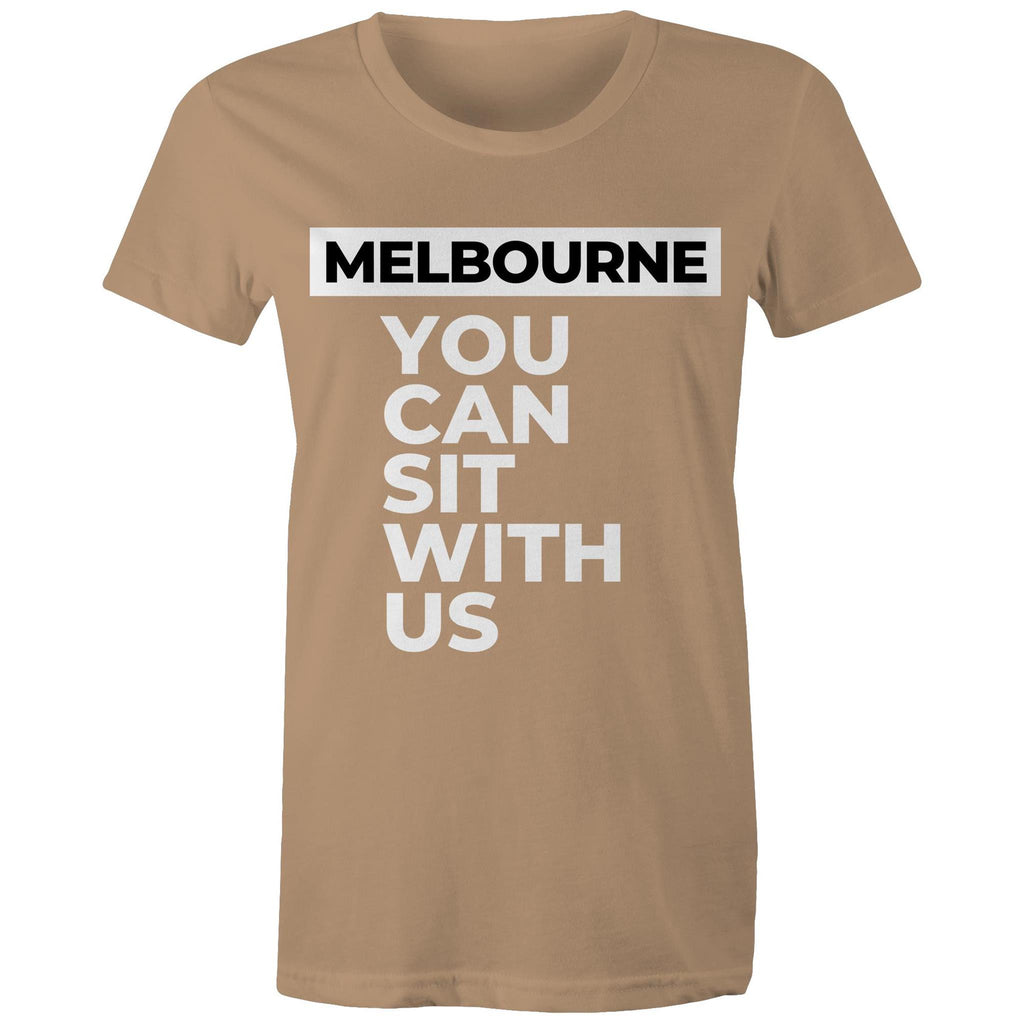 Funny Melbourne T-shirt "You can sit with us" - Women's Tee