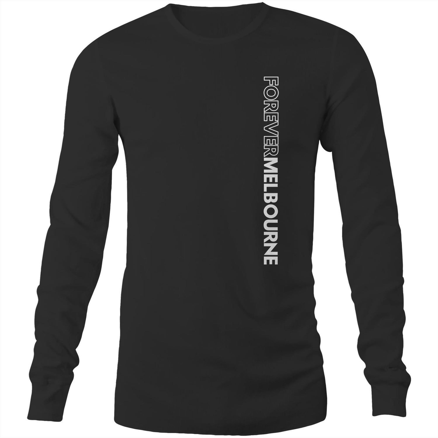 Forever Melbourne - Men's Long-Sleeve T-Shirt Melbourne Slogan