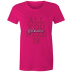 "All You Need Is Melbourne" - Women's Love T-Shirt