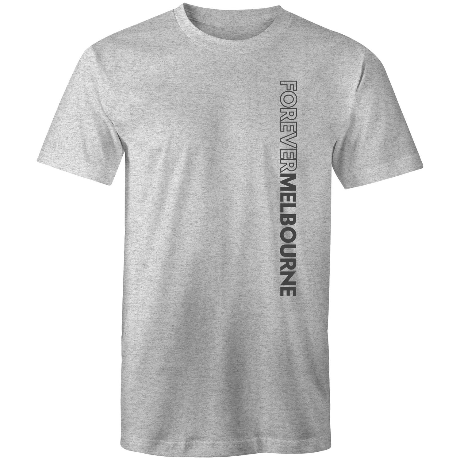 Forever Melbourne - Men's T-shirt Vertical Slogan Design