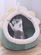 Cat Bed Anxiety Calming Cave For Cats Kittens & Small Dogs