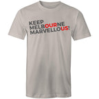 Men's T-shirt "Keep Melbourne Marvellous!" - Slogan Plus Sizes