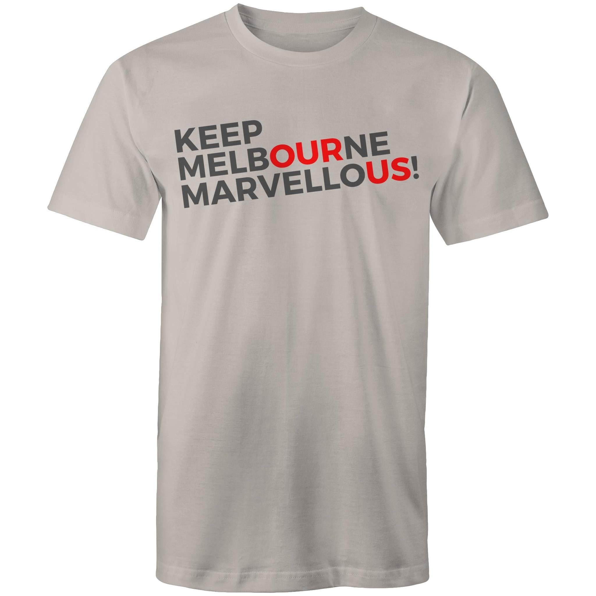 Men's T-shirt "Keep Melbourne Marvellous!" - Slogan Plus Sizes