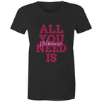"All You Need Is Melbourne" - Women's Love T-Shirt