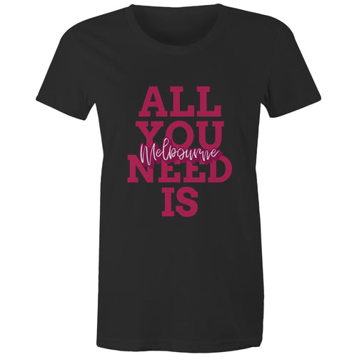 "All You Need Is Melbourne" - Women's Pride Love T-Shirt