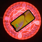Magic Circle Glowing Mobile Phone Wireless Fast Charging Pad