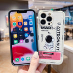 Astronaut Mars iPhone Case Phone Cover Space Mobile Jacket