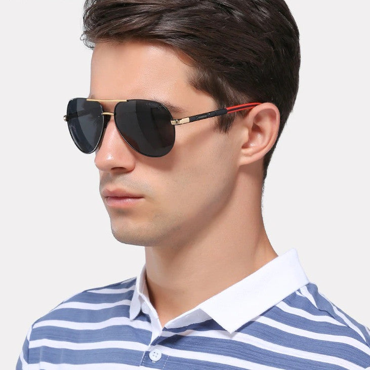 Men's Pilot Aviator Sunglasses Classic Hollywood Moviestar Luxury Design