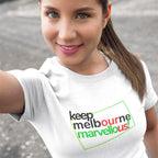 Melbourne City Famous Hoddle Grid CBD Brand Design Women's T-shirt