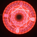 Magic Circle Glowing Mobile Phone Wireless Fast Charging Pad