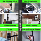 Car Phone Holder Rearview Mirror Mount Auto Cradle