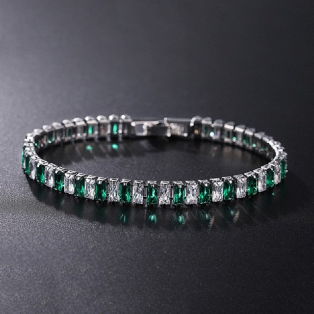 Luxe Tennis Bracelet Single Row Jewelry