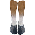 Fun Animal Print Socks High Ankle Cute Funny Jungle Patterns