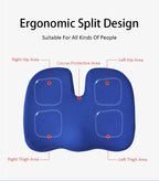 Seat Chair Cushion Back Support Car Seat Tailbone Pain Relief