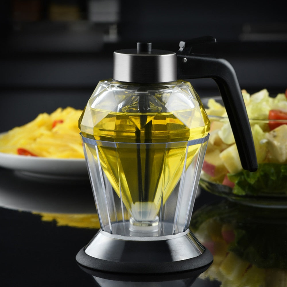 Cooking Honey Olive Oil Dispenser Glass Pancakes Maple Syrup Vinegar Sauce Pourer