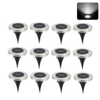 Solar Pathway Garden Lights LED Waterproof Outdoors Landscape Lighting