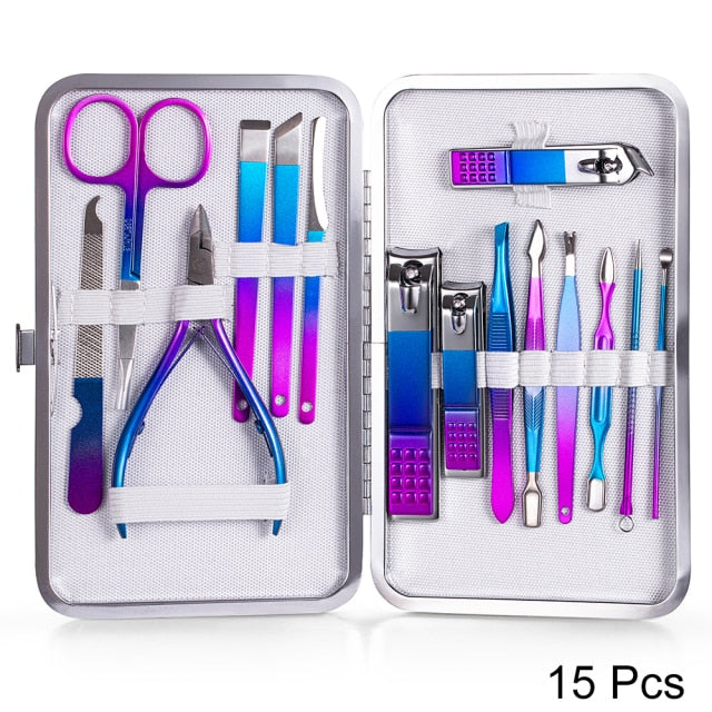 Nail Clippers & Scissors Set Pedicure / Manicure Professional Set