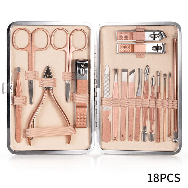 Nail Clippers & Scissors Set Pedicure / Manicure Professional Set