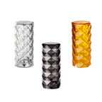 Rose Diamond Desk Table Bedroom Crystal Lamp 16 Colors Touch LED