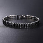 Luxury Tennis Bracelet CZ Diamonds Single Row Jewelry