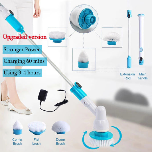 Spin Scrubber Brush Turbo Power - Cordless Cleaning Set