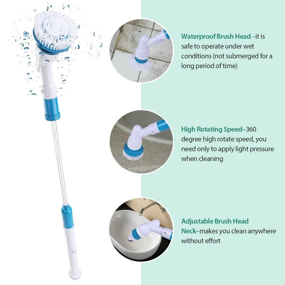 Spin Scrubber Brush Turbo Power - Cordless Cleaning Set