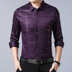 Dress Shirt Wrinkle-Resistant Men's
