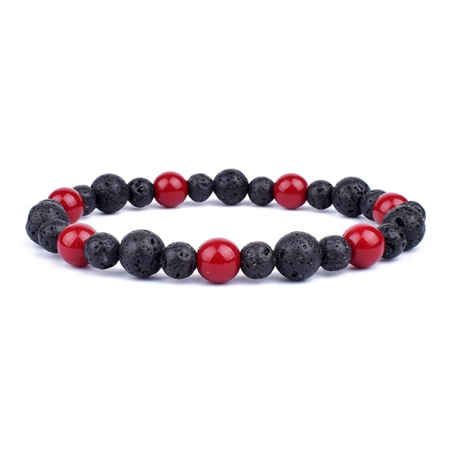 Energy Bracelet Tiger's Eye, Black Obsidian, Hematite