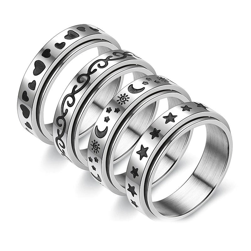 Spinning Rings - The Ultimate Anxiety Fidget Spinner - Collection 2 of 3