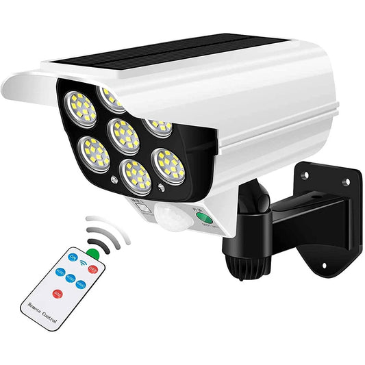 Dummy Security Camera Fake CCTV with Real Floodlight Motion Sensor Waterproof Spotlight-Keep Melbourne Marvellous Official Store