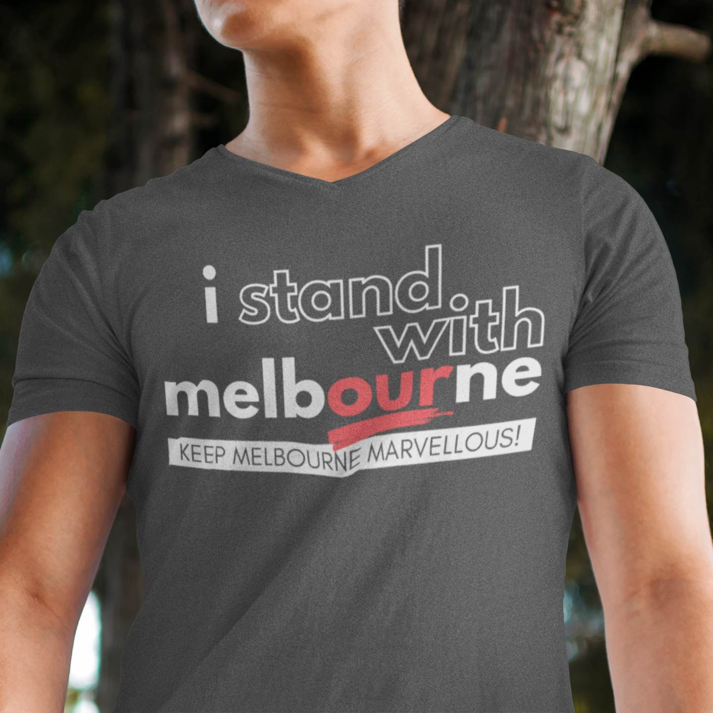 Men's Proud of Melbourne T-shirt Plus Sizes